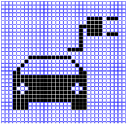 小汽车充电标识