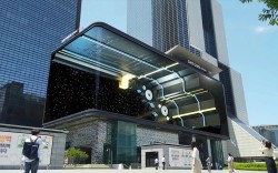 户外直角裸眼3D